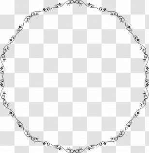 Decorative Arts Picture Frames Clip Art - Circle Frame Transparent PNG