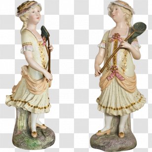 Figurine Bisque Porcelain France Ceramic - Sculpture Transparent PNG