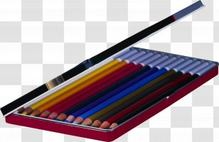 Colored Pencil Stationery Clip Art - Crayon Transparent PNG