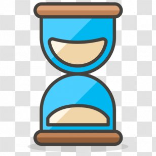 Hourglass Clock Emoji Sand Transparent PNG
