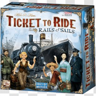 Days Of Wonder Ticket To Ride Series Board Game - Star Wars Xwing Miniatures - Sand Box Transparent PNG