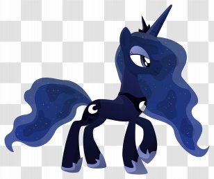 Pony Horse Cyan 8K Resolution Color - Legendary Creature Transparent PNG
