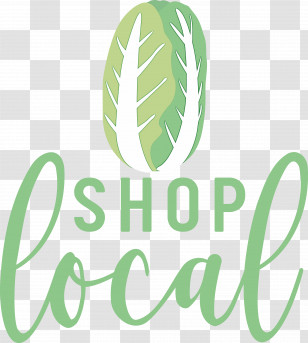SHOP LOCAL Transparent PNG