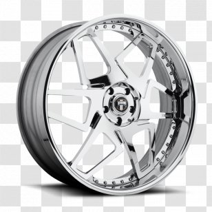 Alloy Wheel Car Rim Tire - Boyd Coddington Transparent PNG