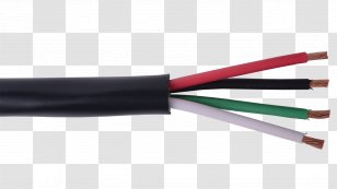 Electrical Cable American Wire Gauge Speaker Direct-buried - Wires Transparent PNG