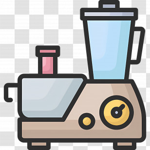 Blender - Food Processor With Blender Attachment Transparent PNG