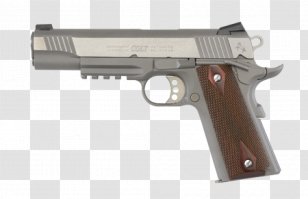 Colt Delta Elite Colt's Manufacturing Company 10mm Auto M1911 Pistol Firearm - Samuel - Handgun Transparent PNG