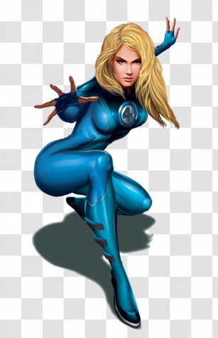 Invisible Woman Human Torch Fantastic Four She-Hulk Thing - Flower Transparent PNG
