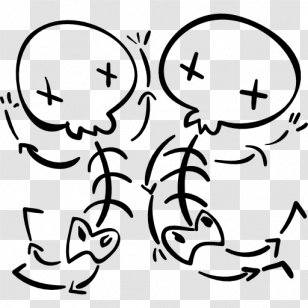 Skeleton - Frame - Silhouette Transparent PNG