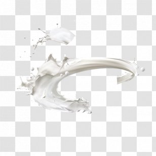 Milk L, - White - Cow S Transparent PNG