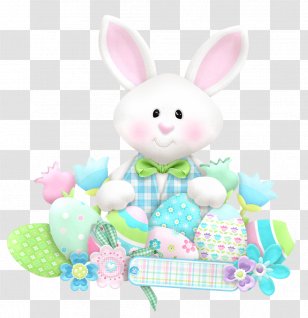 Easter Bunny Egg Hare Clip Art Transparent PNG
