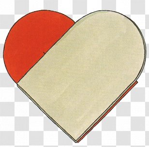 Pleated Christmas Hearts Paper Day Drawing - Heart Transparent PNG