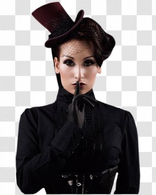 Woman With A Hat Photography Painting - Neck Transparent PNG