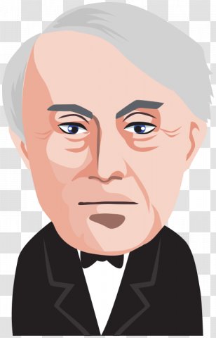 Thomas Edison Clip Art - Cartoon - Alva Birthplace Transparent PNG