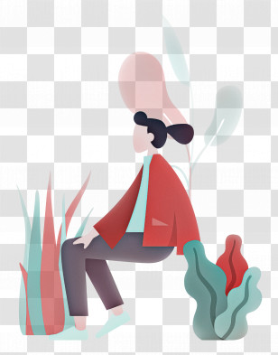 Sitting Transparent PNG