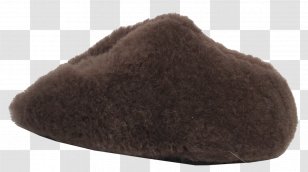 Slipper G. Michael Wool, MD Sheep Flip-flops - Brown Transparent PNG