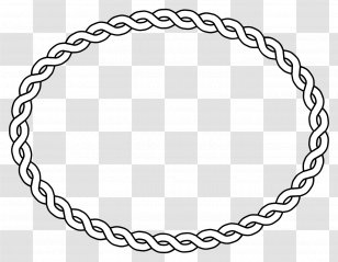 Borders And Frames Picture Oval Clip Art - Area - Black White Transparent PNG