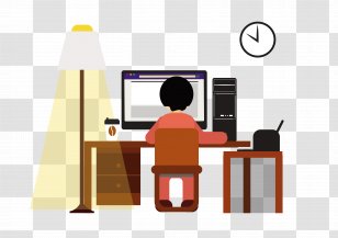 Flat Design - Communication - Vector Computer Icon Learning Transparent PNG