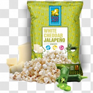 Popcorn Kettle Corn Vegetarian Cuisine Cheddar Cheese Snack - Maize Transparent PNG