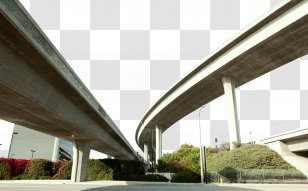 Interstate 10 US Highway System Overpass Controlled-access - Architecture - Modern City Viaduct Transparent PNG
