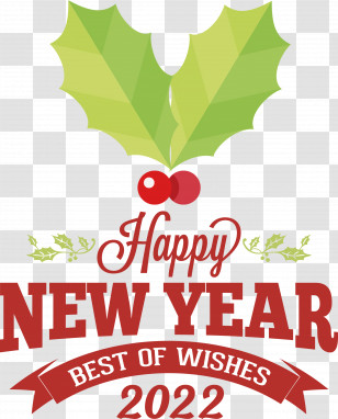 2022 Happy New Year Happy New Year 2022 New Year Transparent PNG