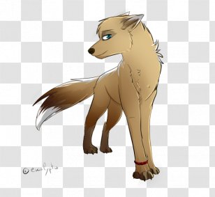 Dog Cartoon Fur Character - Tail Transparent PNG