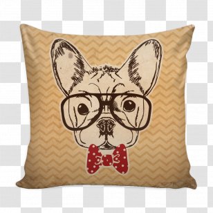 Dog Breed The French Bulldog Pug - Throw Pillow Transparent PNG