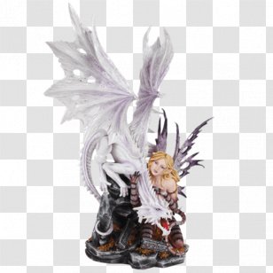 Statue Figurine Chinese Dragon Fairy - Altar - Fiery Transparent PNG