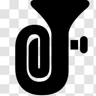 Tuba Musical Instruments Trumpet Brass Saxophone - Silhouette Transparent PNG