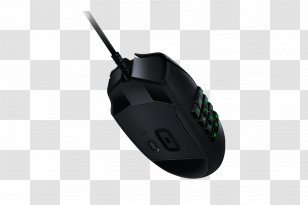 Computer Mouse USB Gaming Optical Razer Naga Trinity Backlit Inc. Dots Per Inch - Electronic Device Transparent PNG