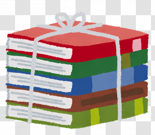Books - Stack Of Books Tied In Bundle Transparent PNG