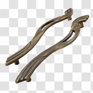 Drawer Pull Handle Door Brass Transparent PNG