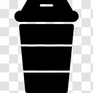 White Font - Black M - Design Transparent PNG