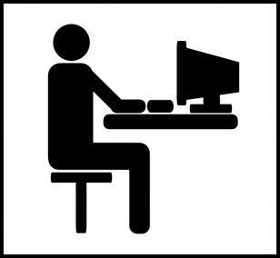 Computer Desk Office Clip Art - Pictures Transparent PNG