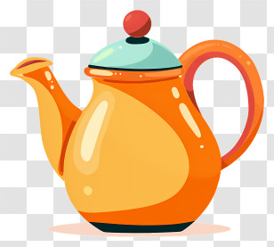 Teapot - Colorful Teapot Illustration Transparent PNG