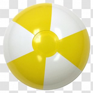 yellow beach ball