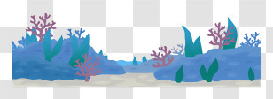 Background - Underwater Coral Reef Transparent PNG