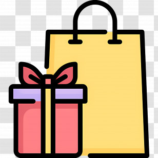 Shopping Bag - Gift And Shopping Bag Illustration Transparent PNG