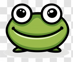 Pepe The Frog - Adorable Cartoon Green Frog Transparent PNG