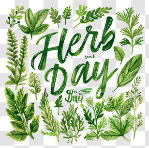 Herb Day - Herb Day Celebration Transparent PNG