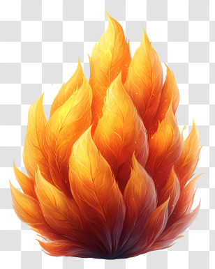 Fire - Orange And Yellow Flame Illustration Transparent PNG