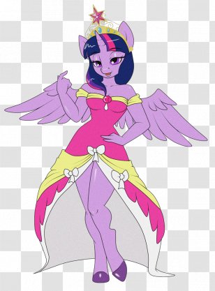 Twilight Sparkle My Little Pony Princess Luna Winged Unicorn - Watercolor Transparent PNG