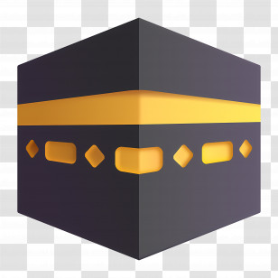 Kaaba Emoji - Kaaba In Mecca Transparent PNG