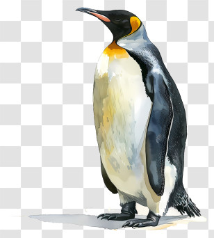 World Penguin Day - Emperor Penguin Illustration Transparent PNG