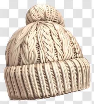 Knit Cap - Warm Knitted Hat Transparent PNG
