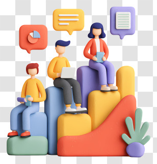Marketing Data - Group With Devices And Charts Transparent PNG