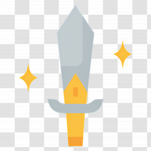 Dagger - Shiny Sword Icon Transparent PNG
