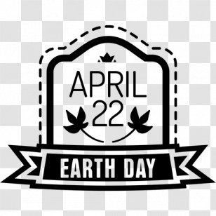 Logo Emblem Clip Art - Black And White - Earth Transparent PNG