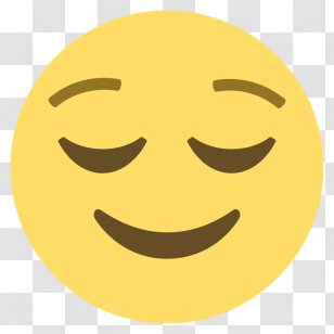 Emoji Domain Emoticon Smiley - Iconfinder Icon Calm Face Transparent PNG