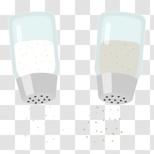 Food - Salt And Pepper Shakers Transparent PNG
